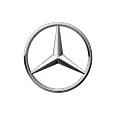 Logotipo da Mercedes-Benz: cliente do grupo prisma