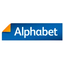 Logotipo do alfabeto: cliente do grupo prisma
