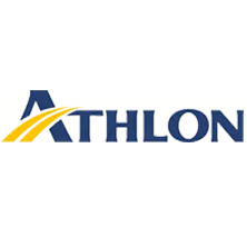 Logotipo Athlon: cliente do grupo prisma