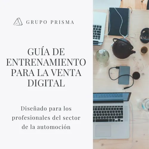 Plataforma de curso online do grupo Prism: curso de guia de formação para vendas digitais