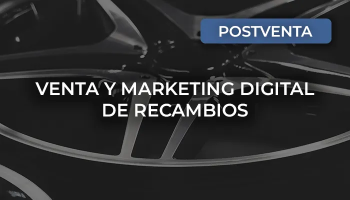 Curso de venta y marketing digital de recambios